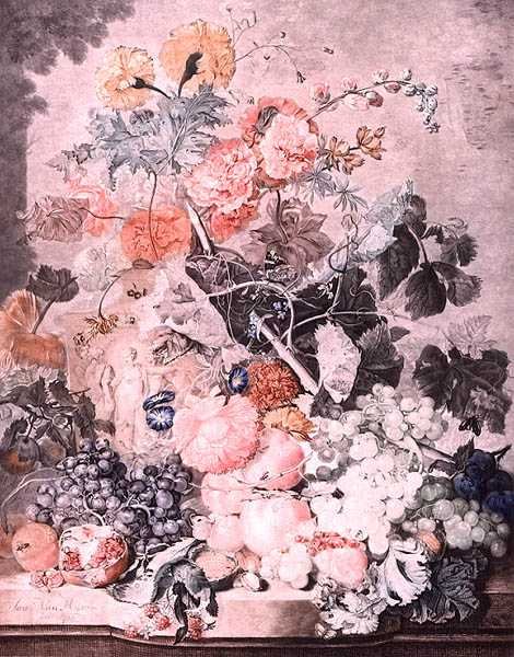 Une pièce de fruits - Richard Earlom