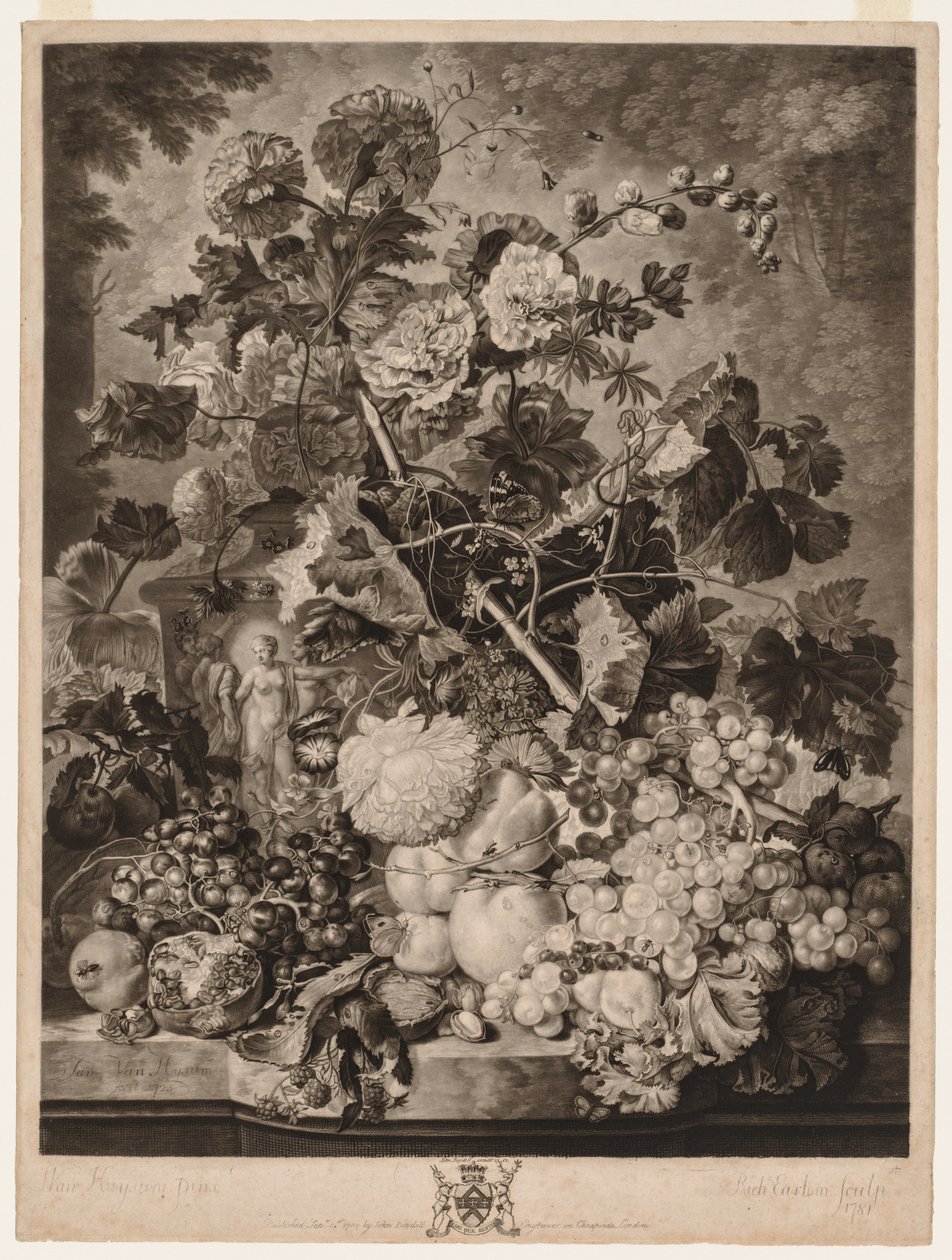 Une pièce de fruits, 1781 - Richard Earlom