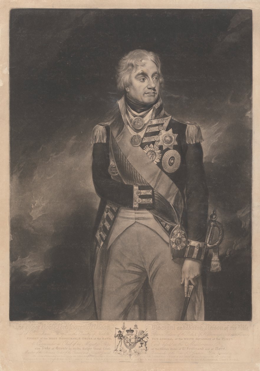 Horatio Nelson, Vicomte Nelson - Richard Earlom