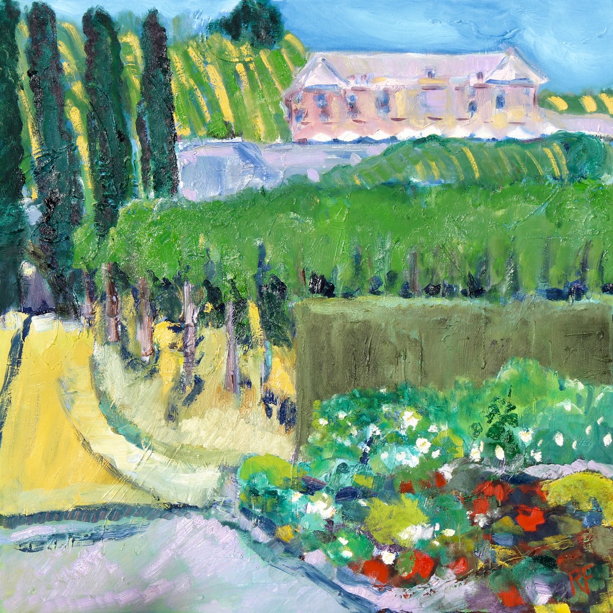Château sur la colline, 2019 - Richard Fox