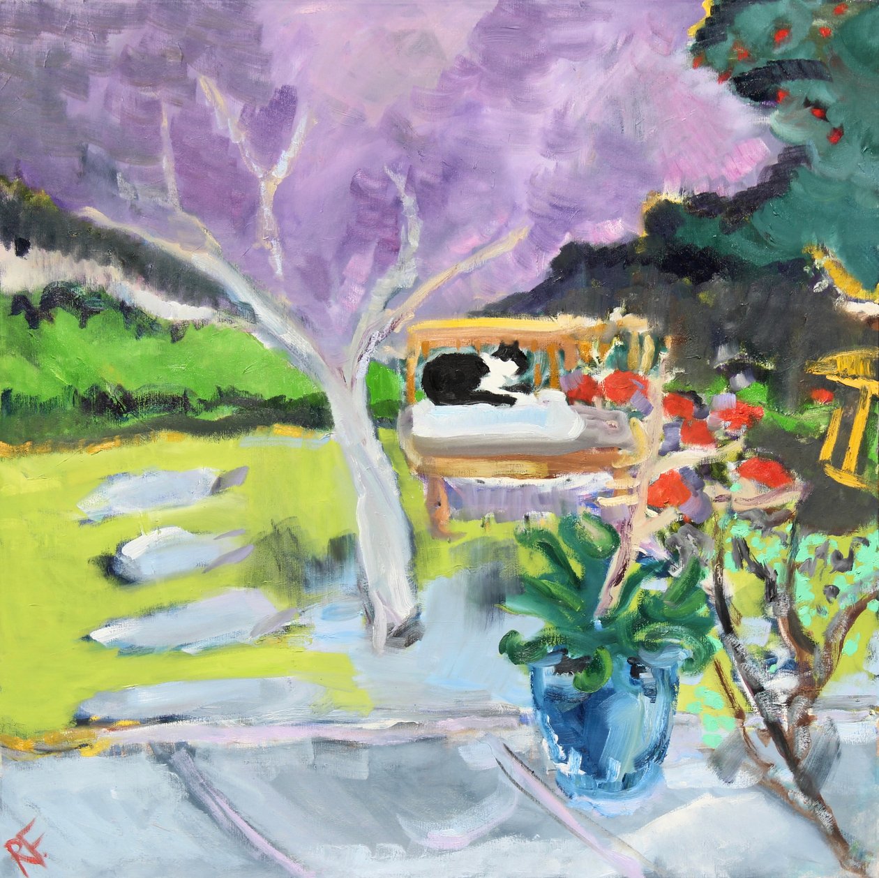Emily au repos, 2019 - Richard Fox
