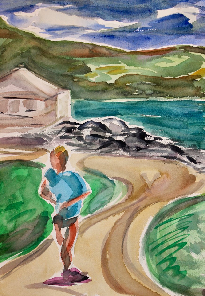 Joggeur, Tiburon, 2017 - Richard Fox
