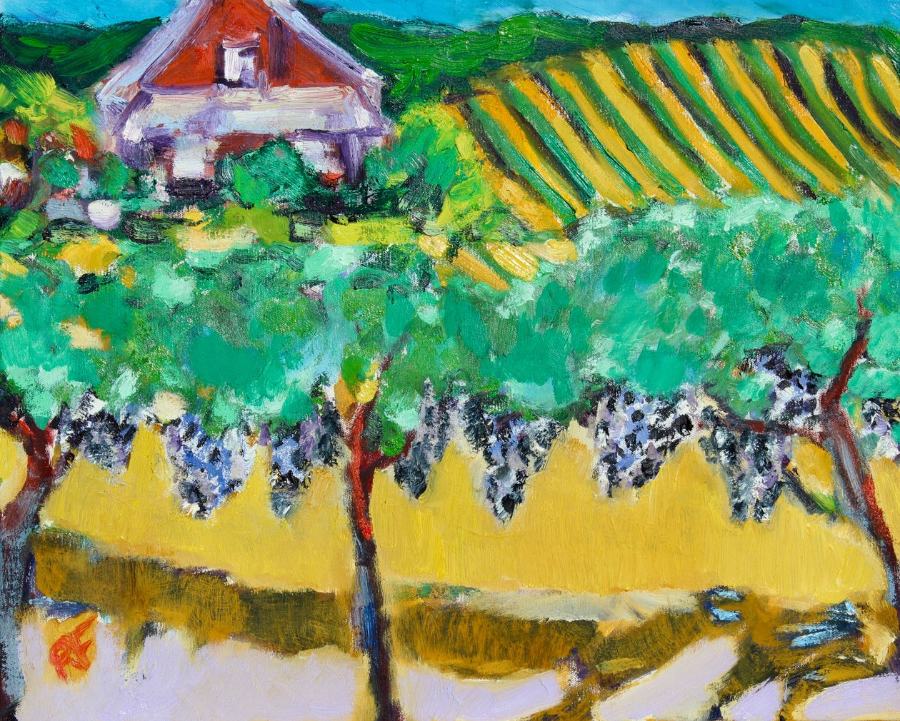 Raisins Merlot, Napa - Richard Fox