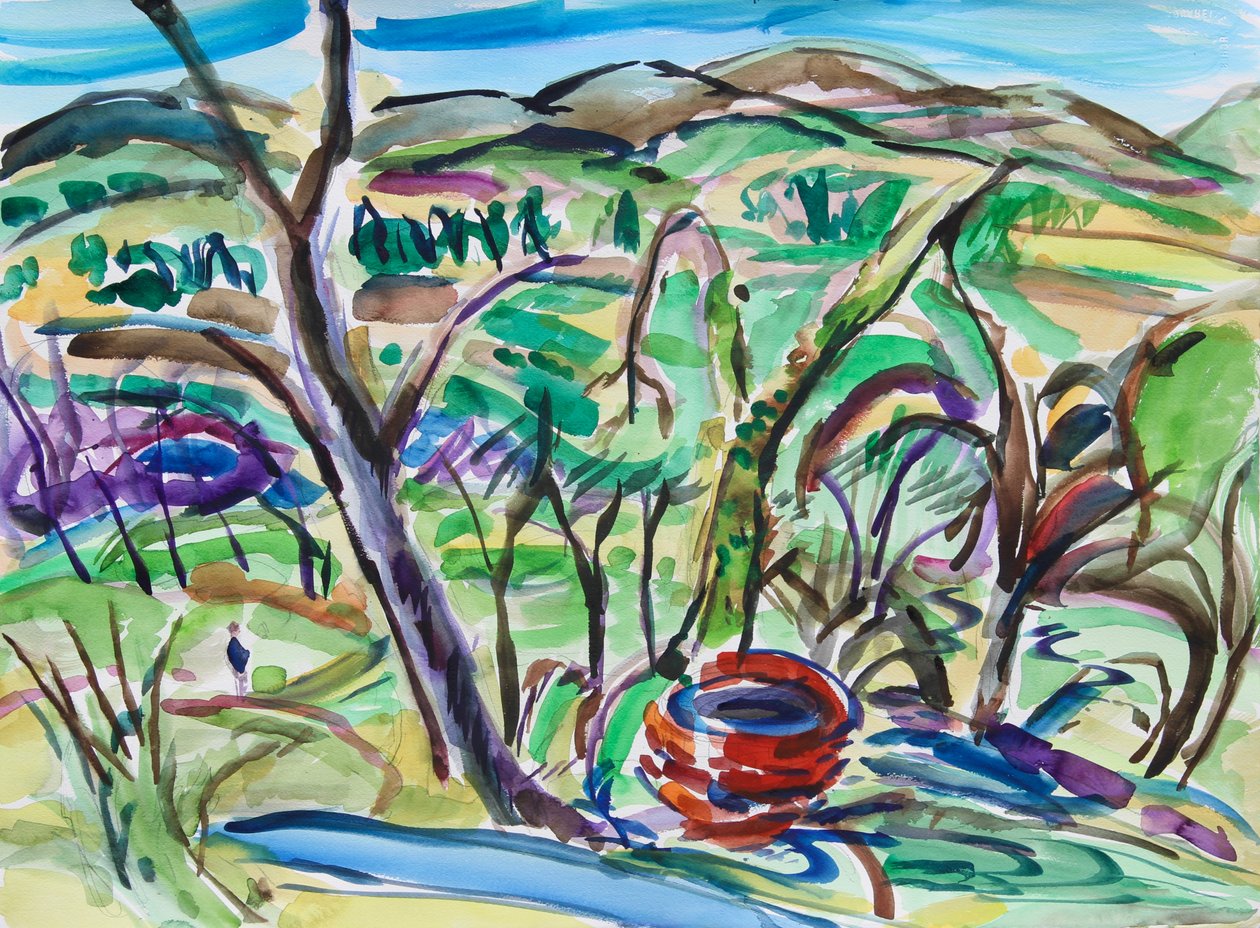 Le puits rouge, 2021 - Richard Fox