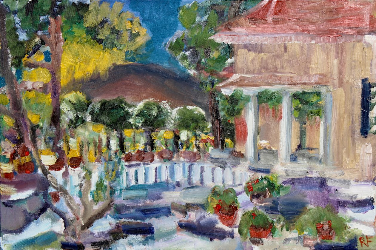 Porche de la maison Vallejo, 2016 - Richard Fox