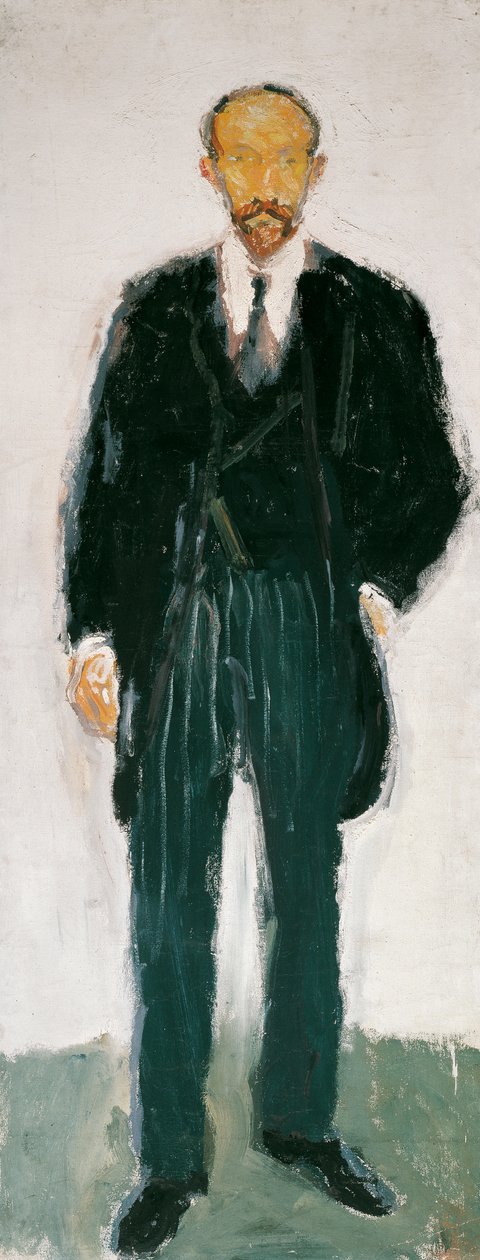 Professeur Ernst Diez, avant 1907 - Richard Gerstl