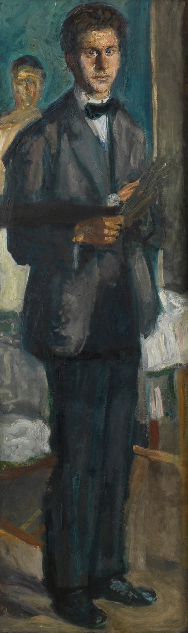 Autoportrait avec une palette - Richard Gerstl