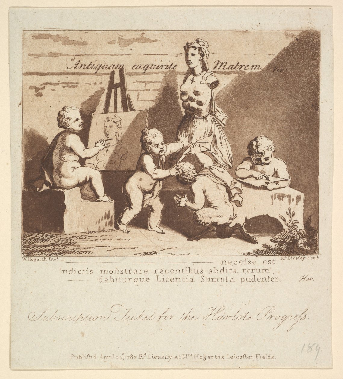 Garçons espionnant la nature, 1782 - Richard Livesay