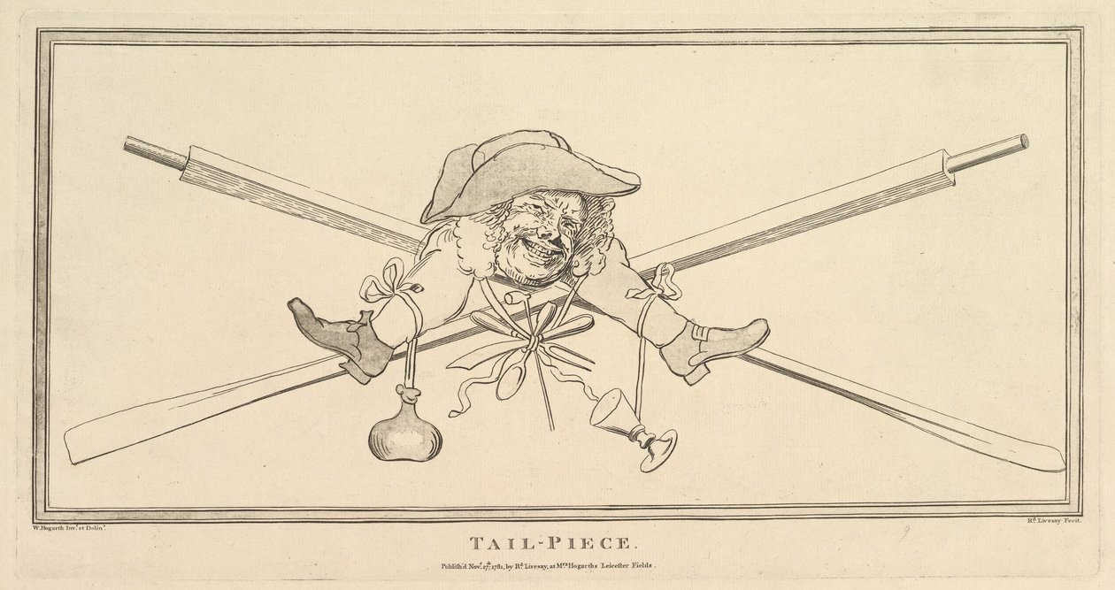 Cul-de-lampe, 27 novembre 1781 - Richard Livesay