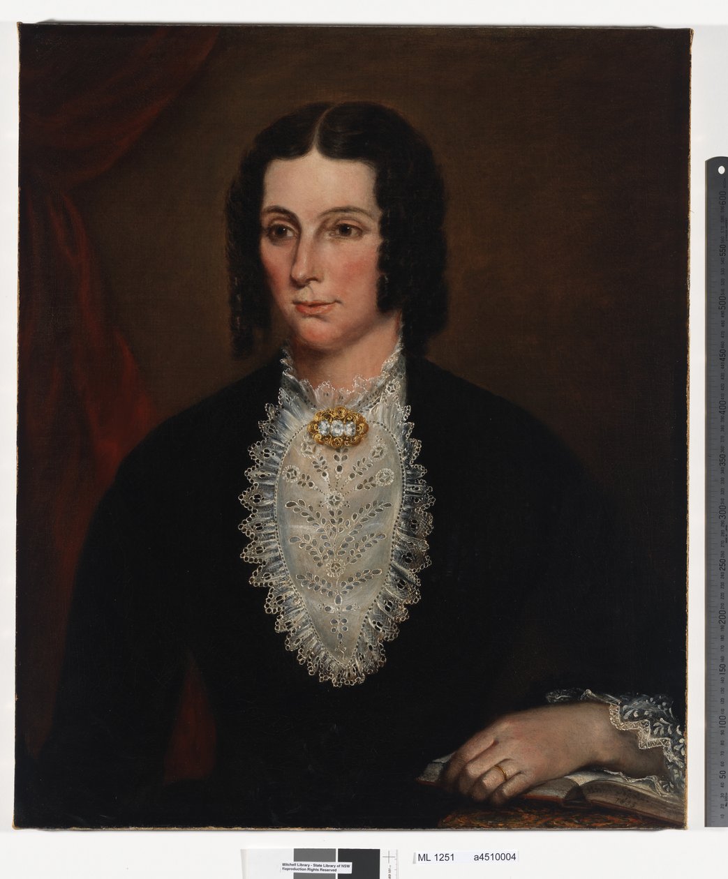 Portrait de Sarah Scarvell, née Redmond - Richard Noble