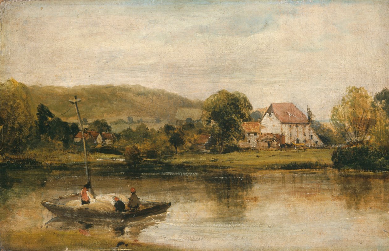 Une ferme en Normandie - Richard Parkes Bonington