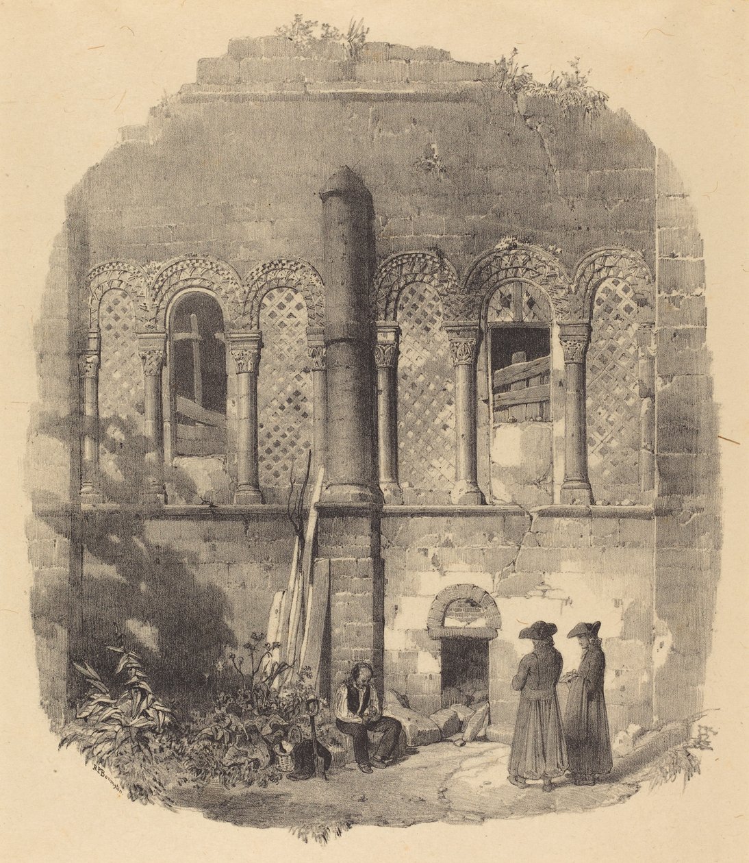 Église de Saint-Taurin, Évreux - Richard Parkes Bonington