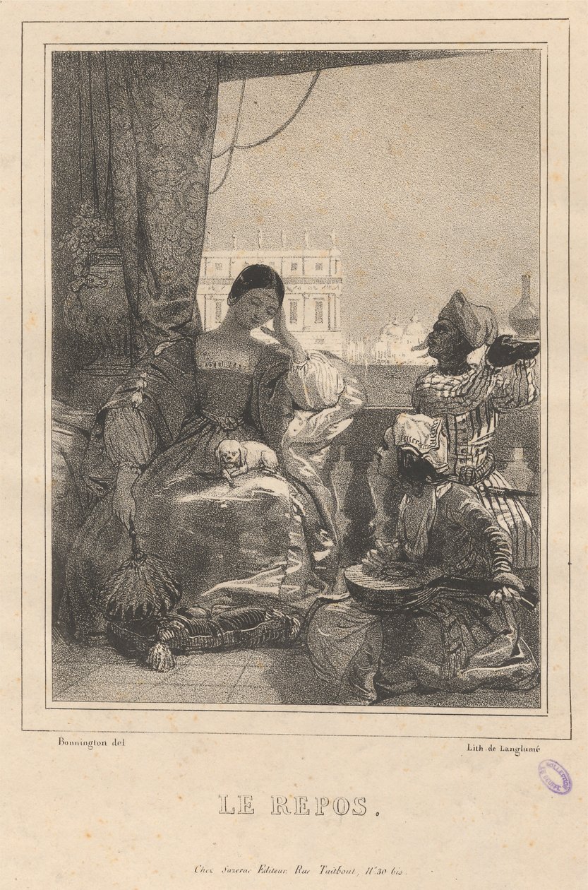Le Repos - Richard Parkes Bonington