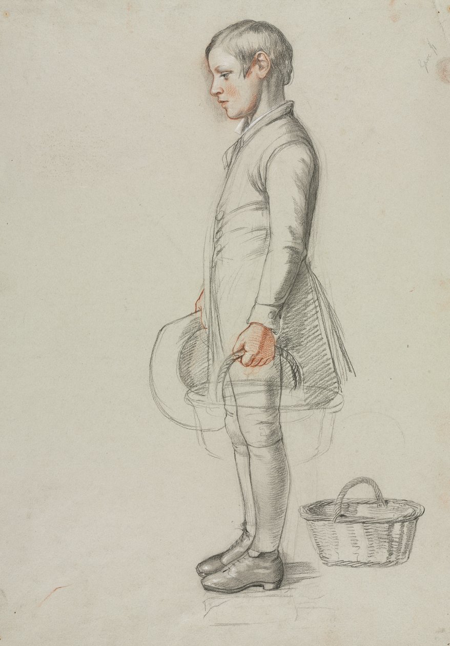 Étude pour Country Cousins, vers 1847-1848 - Richard Redgrave