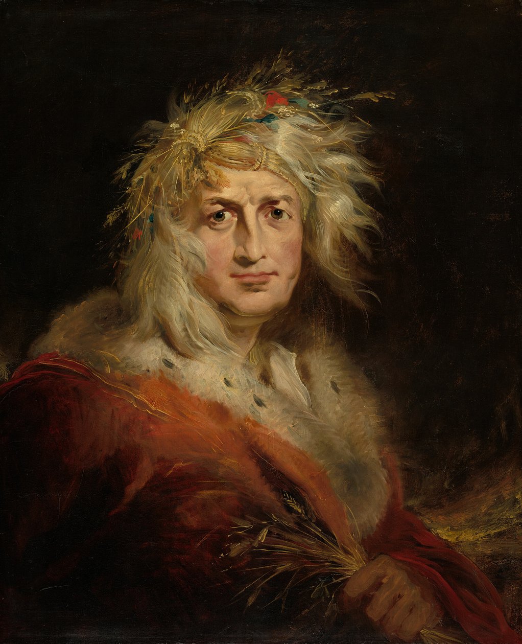 David Garrick dans le rôle du roi Lear - Richard Westall