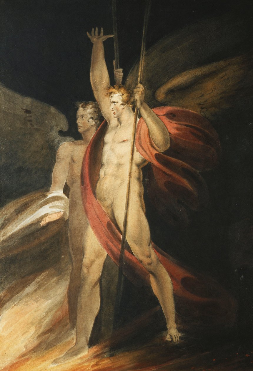 Satan exultant - Richard Westall