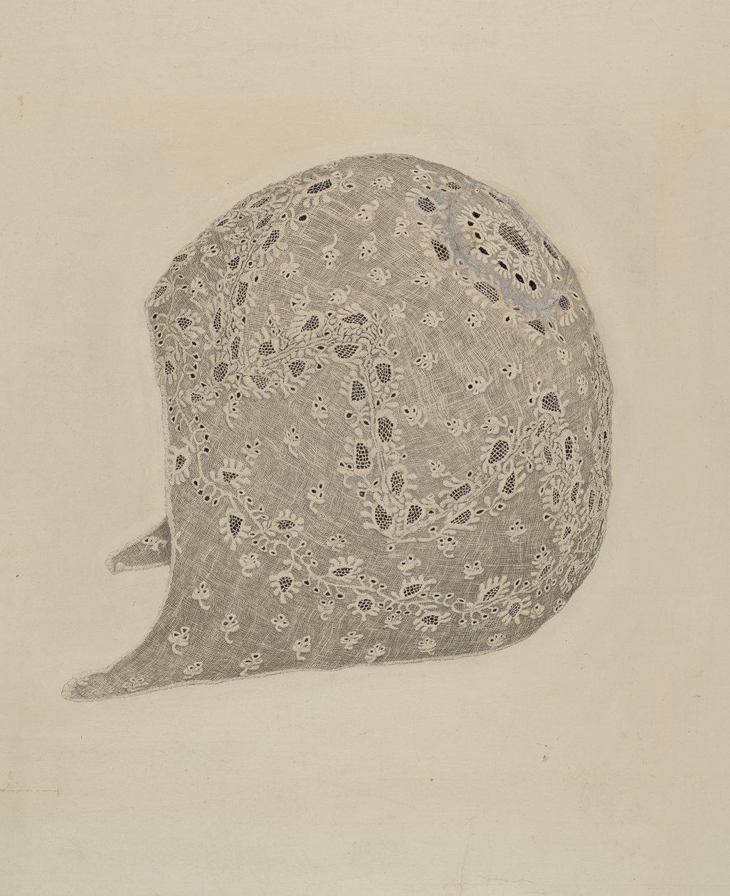 Bonnet en dentelle pour bébé - Richard Whitaker
