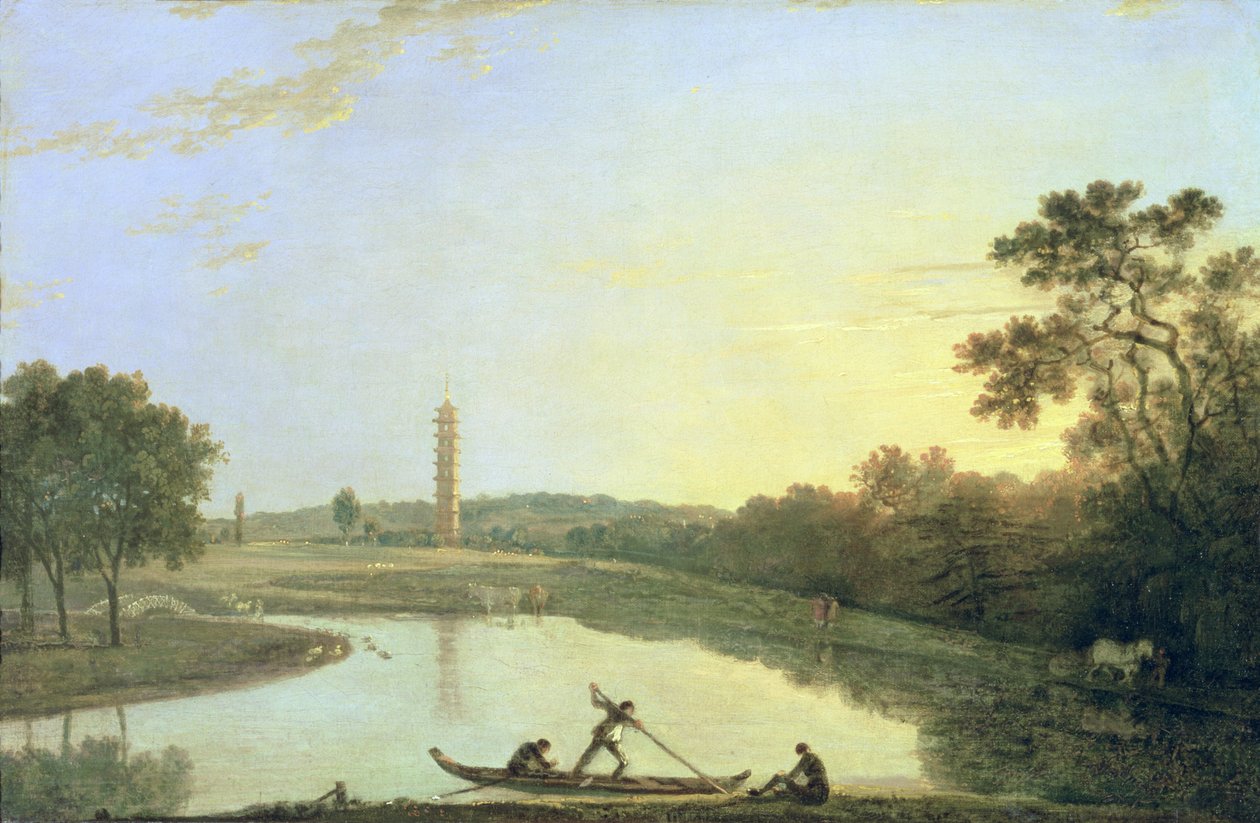 Kew Gardens : La Pagode et le Pont - Richard Wilson