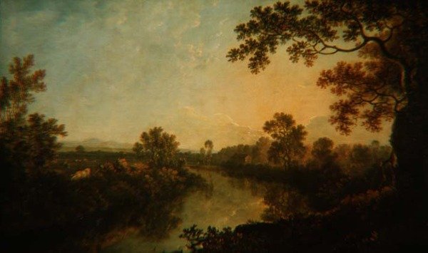 La Rivière Dee, près de Eaton Hall, vers 1759-60 - Richard Wilson