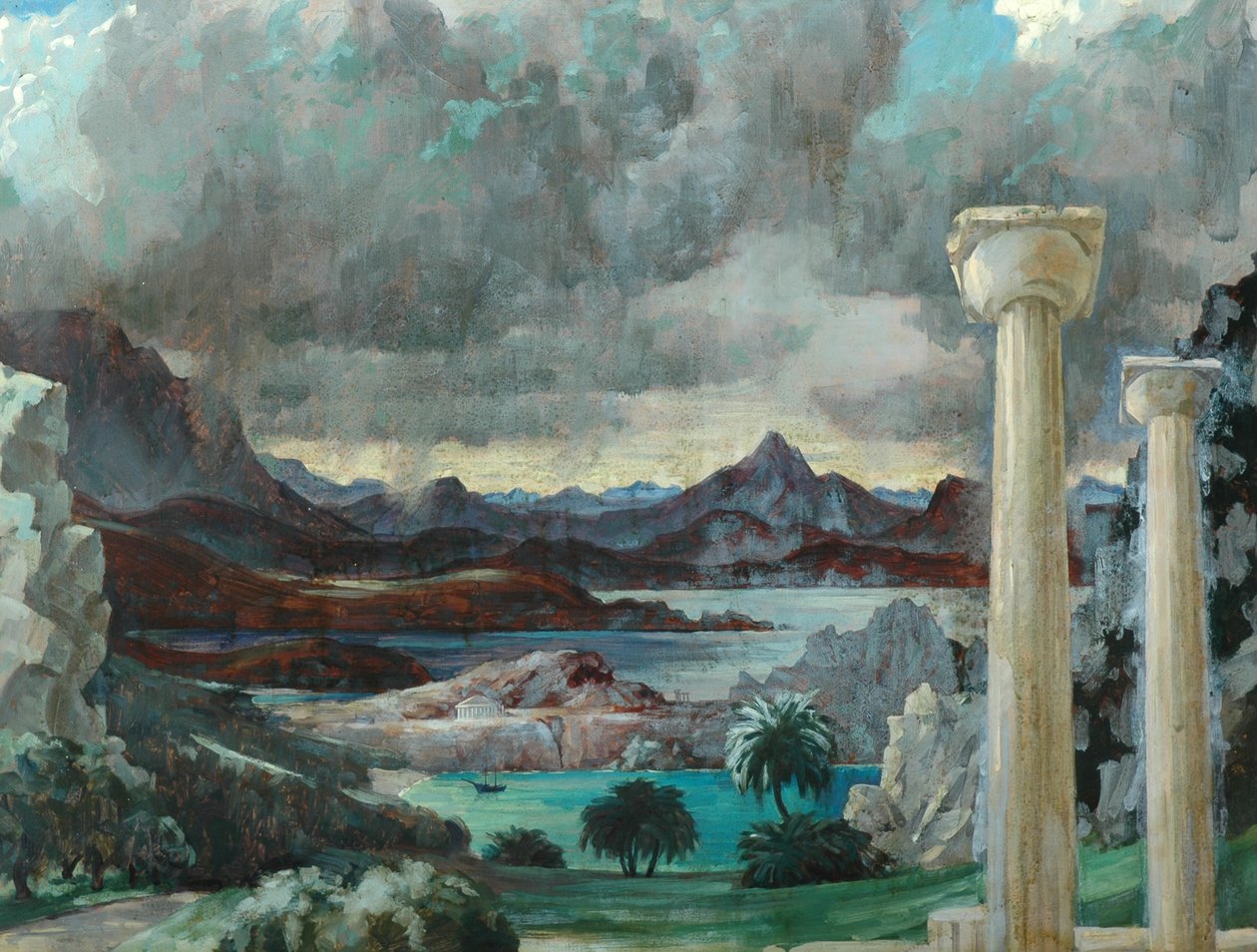 Tempête sur la Grèce - Richard Wyndham
