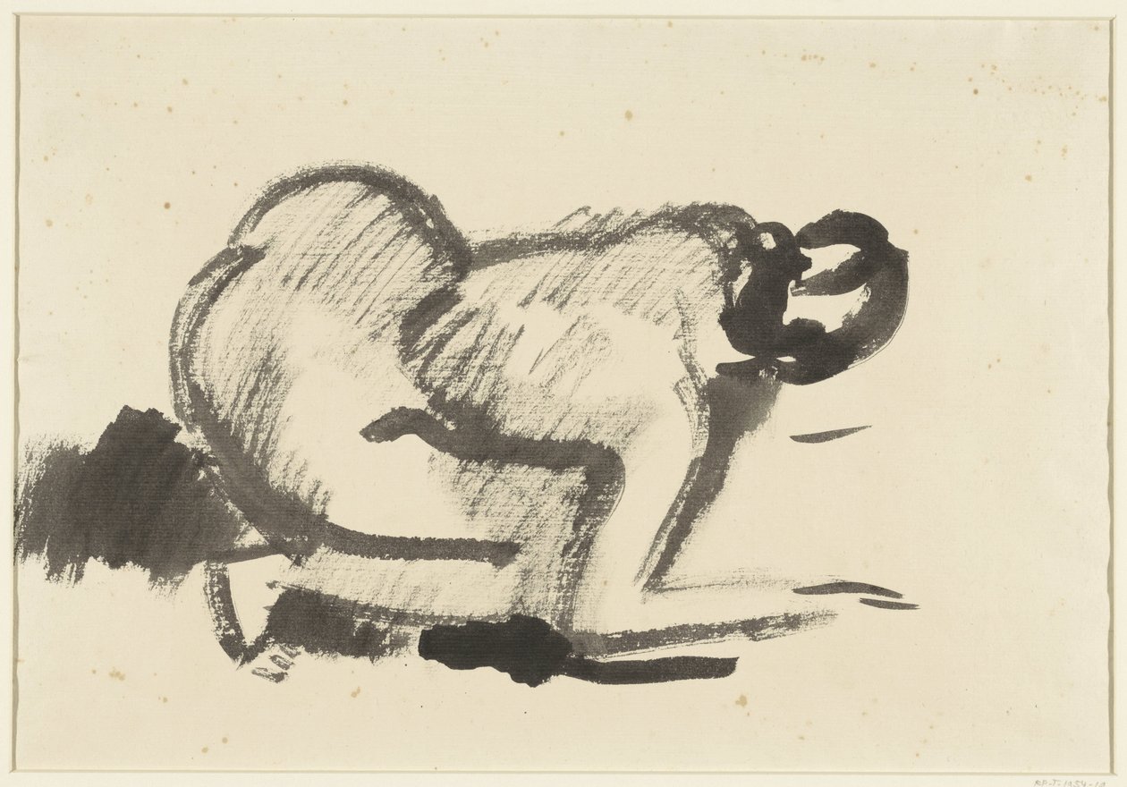 Femme nue accroupie - Rik Wouters