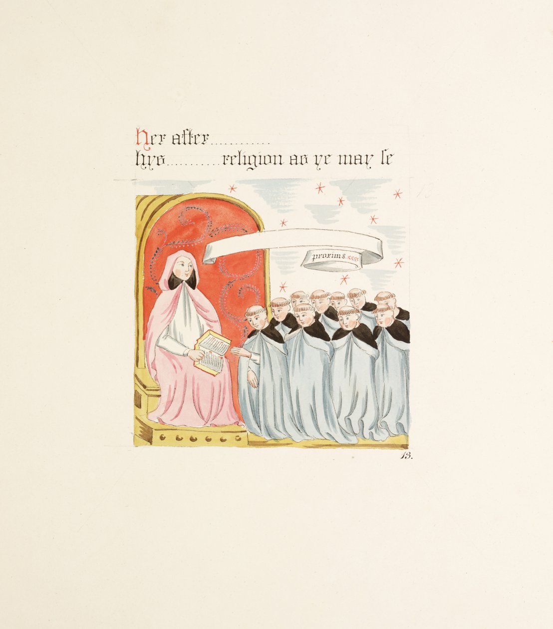 Ms. New Coll 380, f22r. Les antiquités de la Cathédrale Sainte-Marie, Carlisle, dessinées par Robert Carlile, 1795 - Robert Carlile