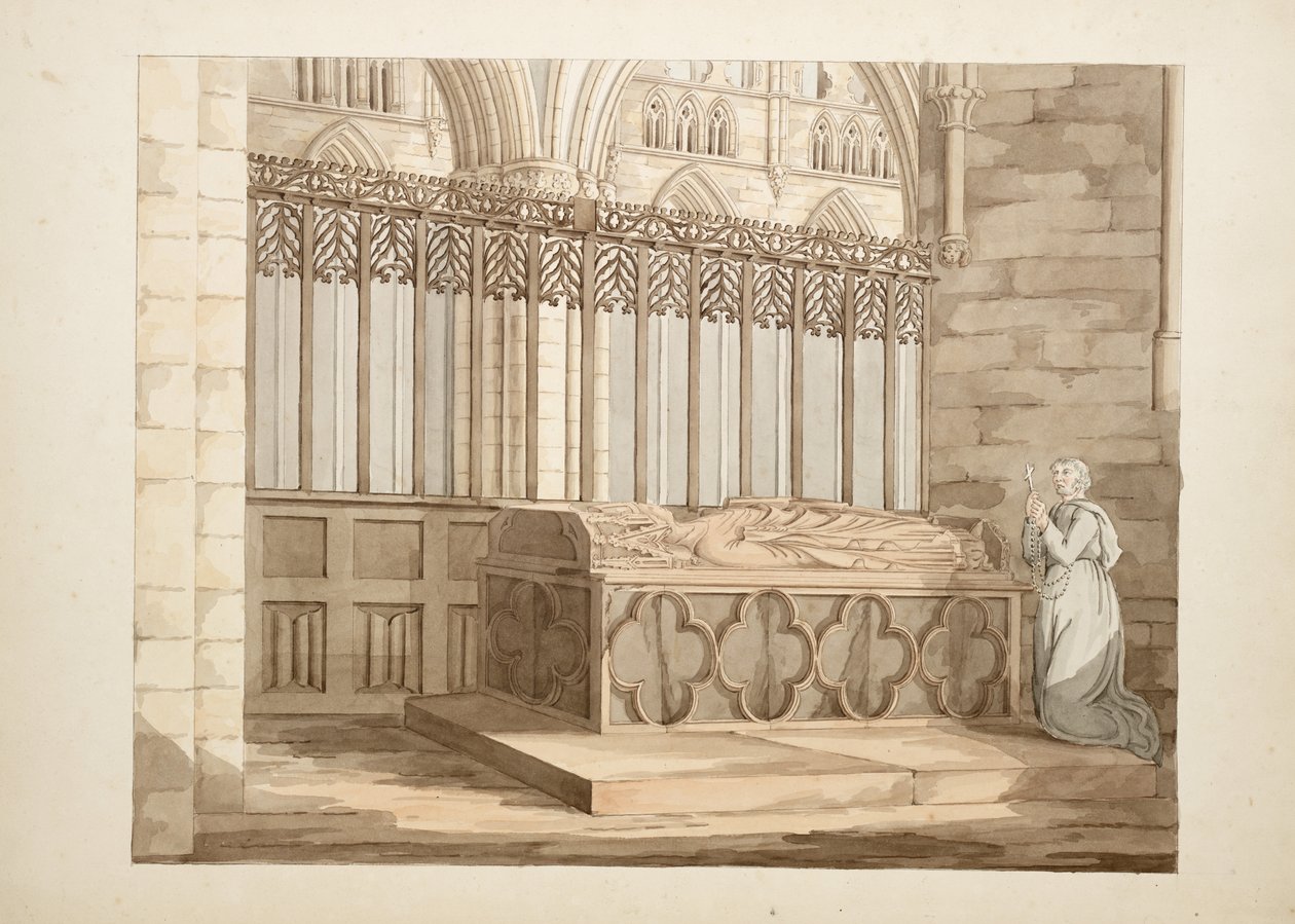 Les antiquités de la Cathédrale Sainte-Marie, Carlisle, dessinées par Robert Carlile, 1795 - Robert Carlile