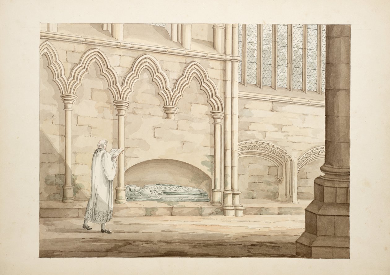 Les antiquités de la Cathédrale Sainte-Marie, Carlisle, dessinées par Robert Carlile, 1795 - Robert Carlile