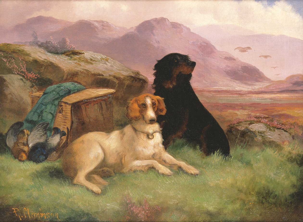 Chiens de chasse (un d
