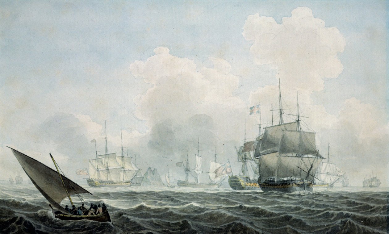 Navires de guerre anglais - Robert Cleveley