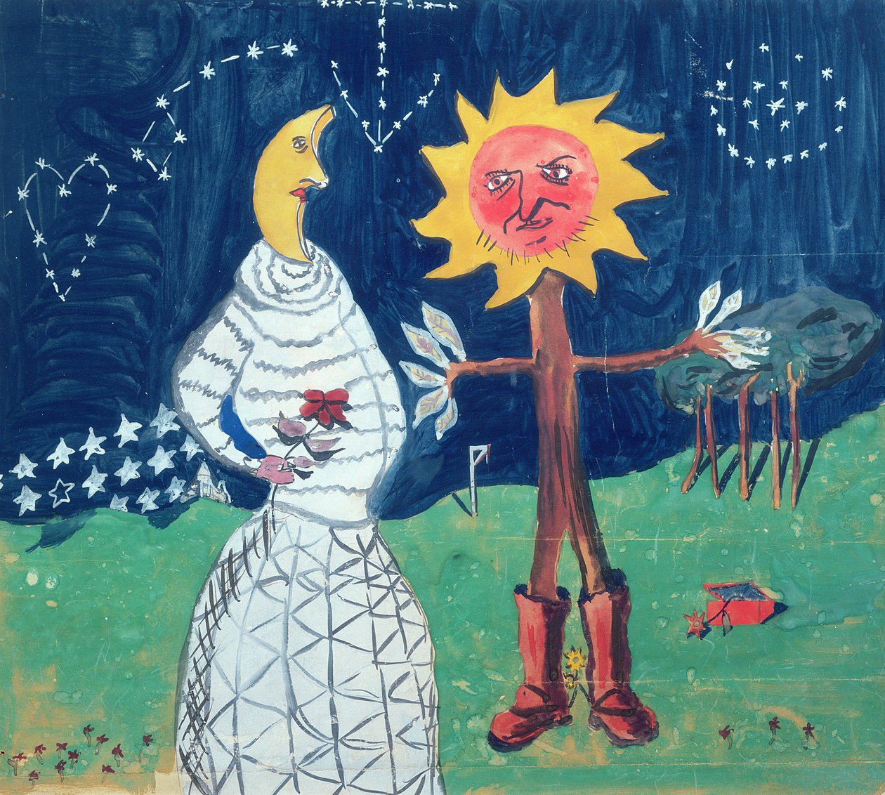 Le Soleil et La Lune - Robert Desnos