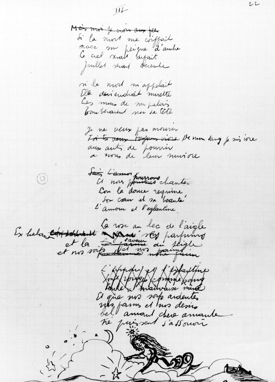 Poème, 1936-7 - Robert Desnos