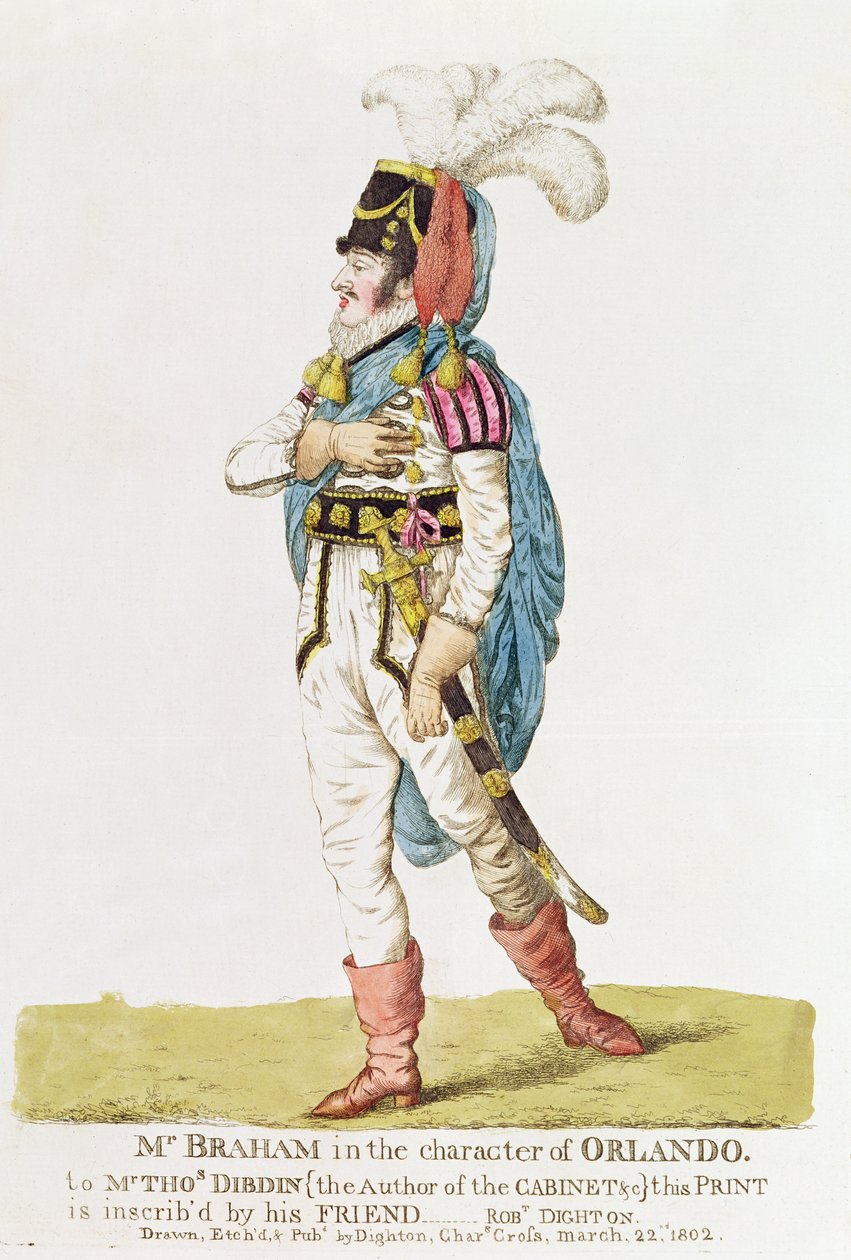 M. John Braham (1777-1856) dans le rôle d