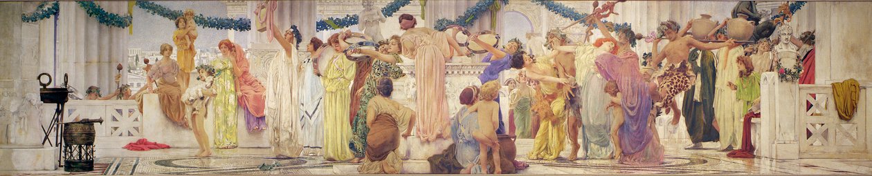 Le Festival des Vendanges - Robert Frederick Blum