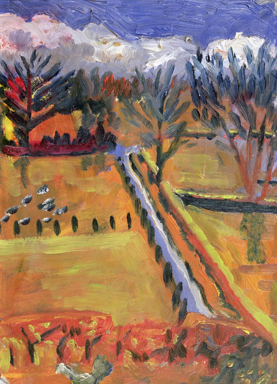 Route bleue, Hereford, 1998 - Robert Hobhouse