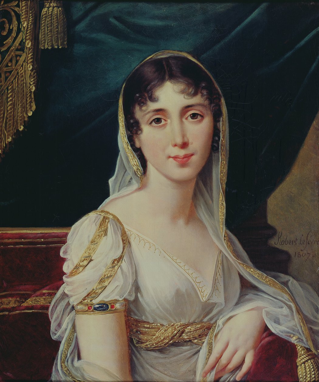 Désirée Clary (1781-1860) reine de Suède, 1807 - Robert Lefevre
