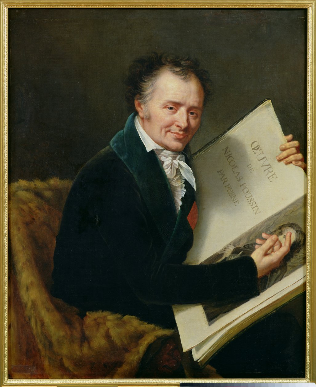 Portrait de Dominique Vivant (1747-1825) Baron Denon, 1808 - Robert Lefevre