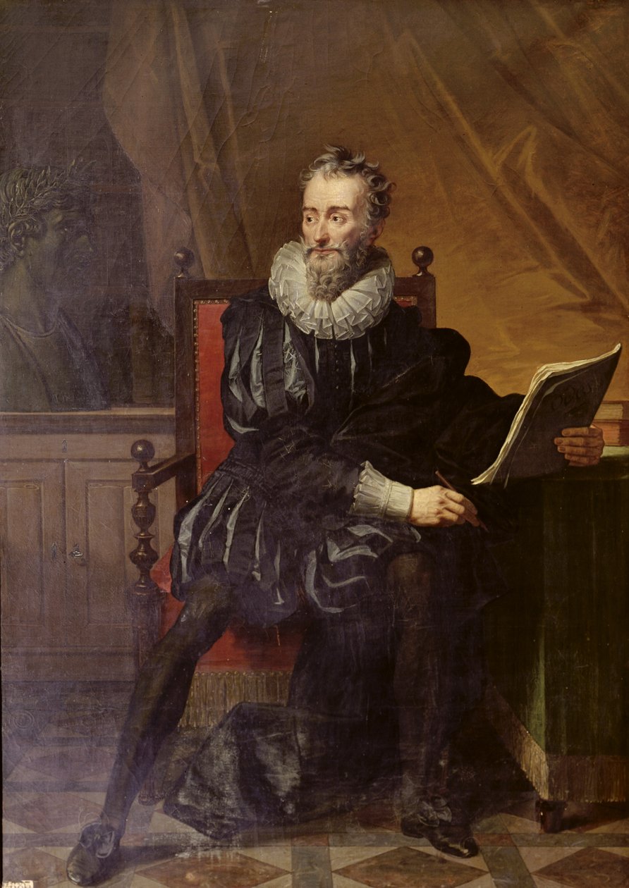 Portrait de François de Malherbe (1555-1628) 1822 - Robert Lefevre