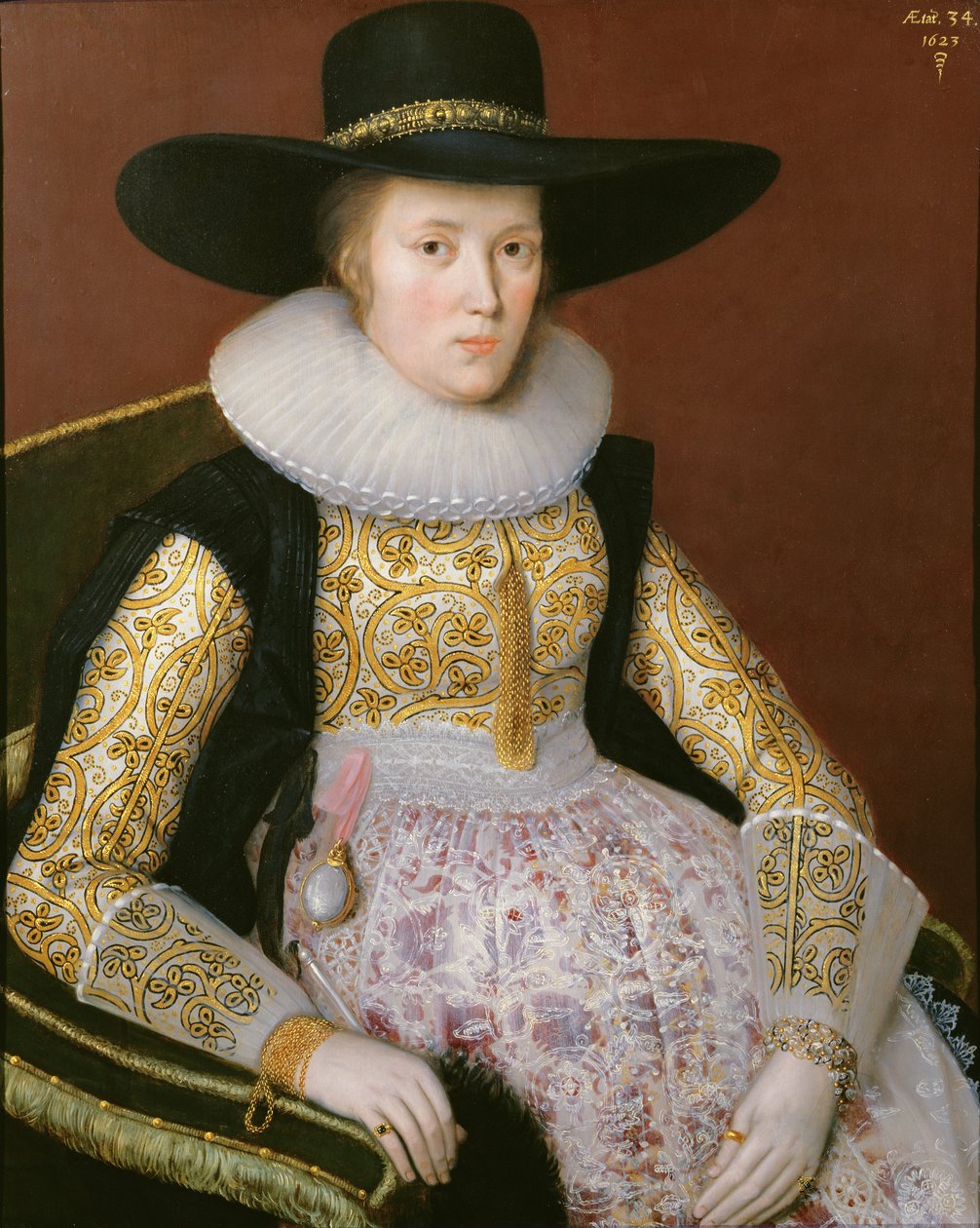 Dame inconnue, 1623 - Robert Peake
