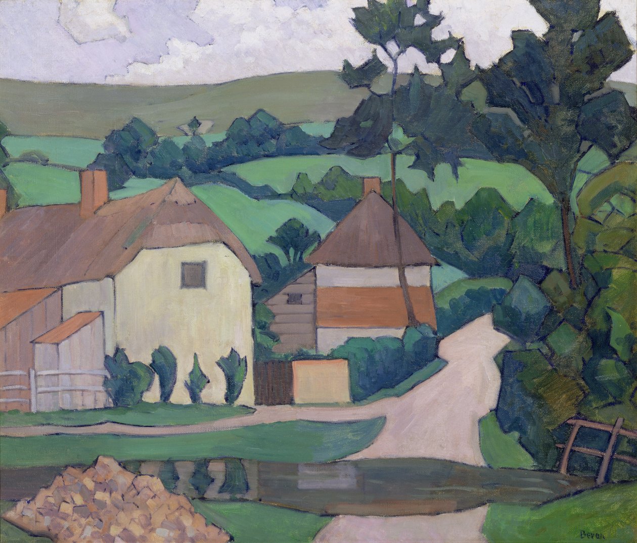 Le gué - Robert Polhill Bevan