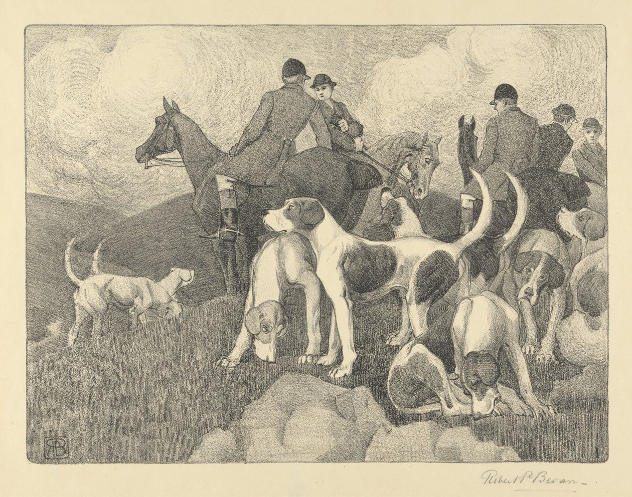 Le rendez-vous - Robert Polhill Bevan