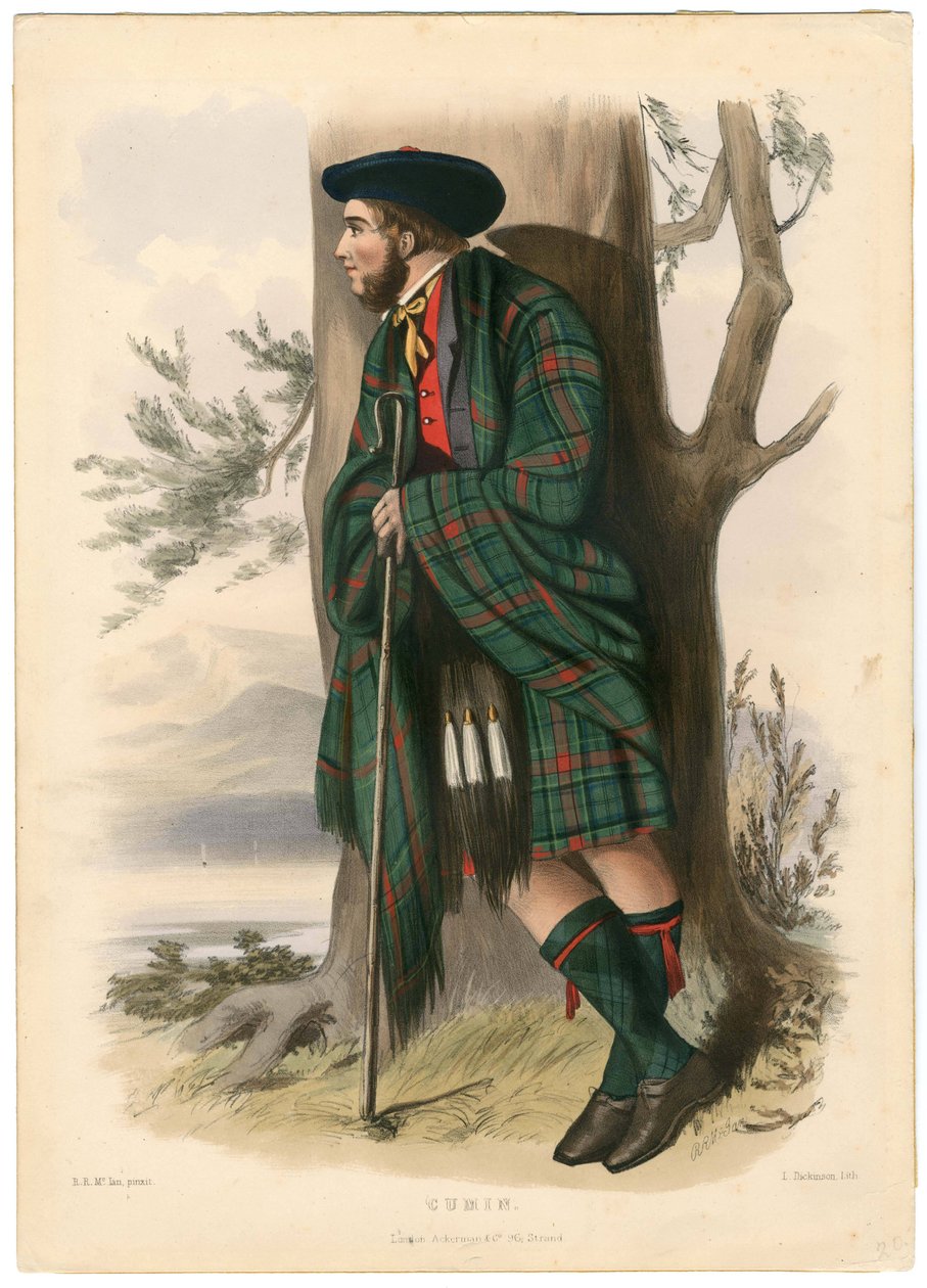 Cumin, de The Clans of the Scottish Highlands, 1845 - Robert Ronald McIan