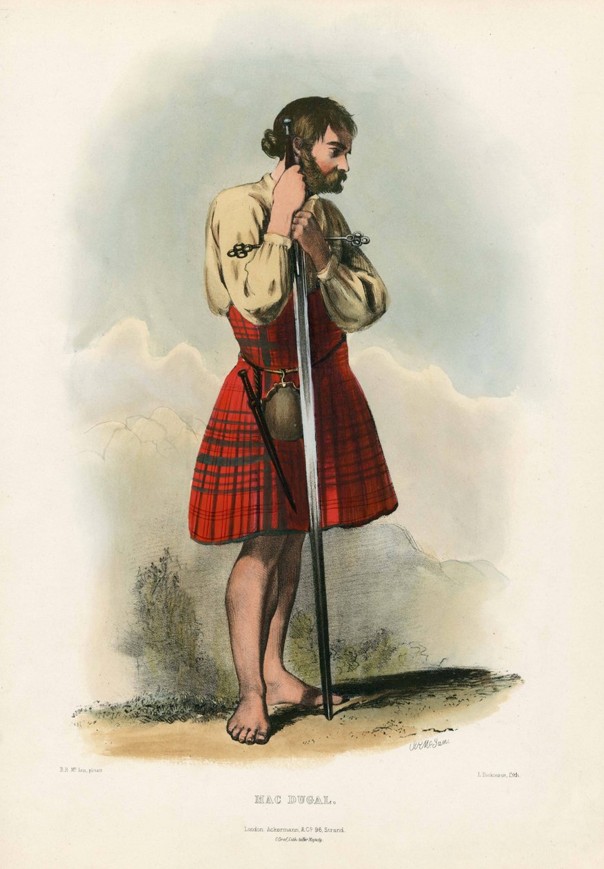 Mac Dugal, de The Clans of the Scottish Highlands, pub.1845 - Robert Ronald McIan