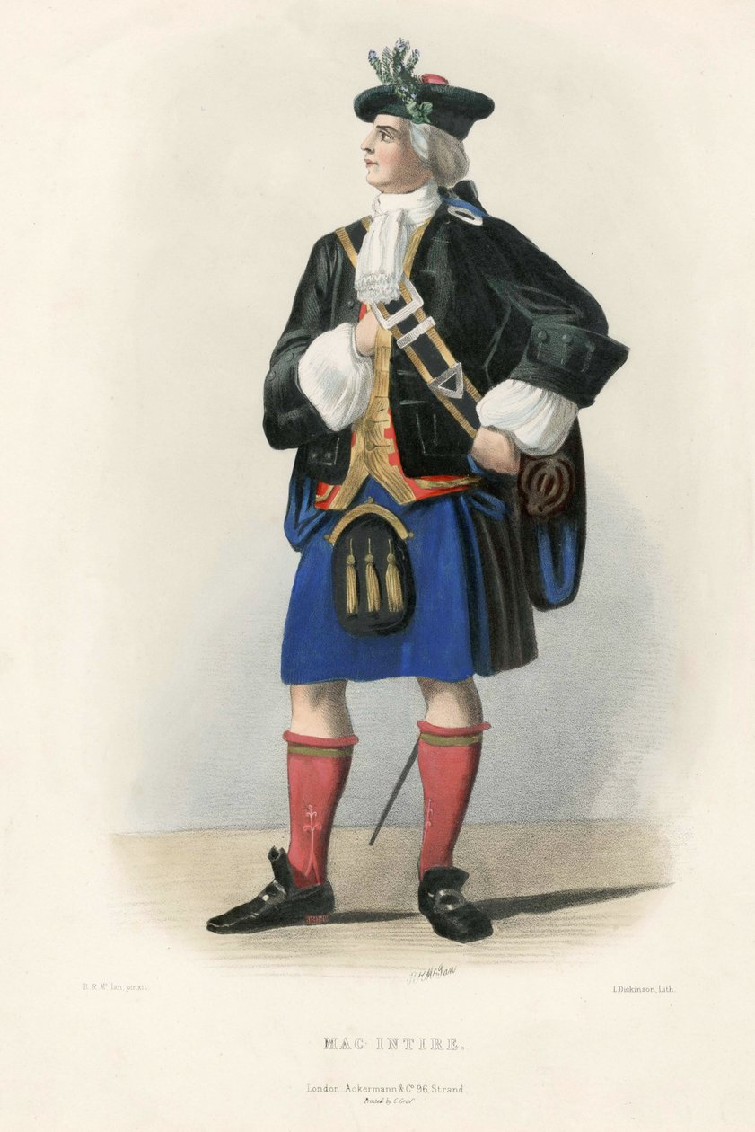 Mac Intire, de The Clans of the Scottish Highlands, pub.1845 - Robert Ronald McIan