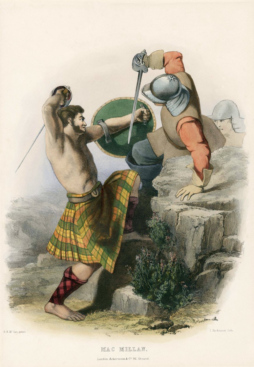 Mac Millan, de The Clans of the Scottish Highlands, pub.1845 - Robert Ronald McIan