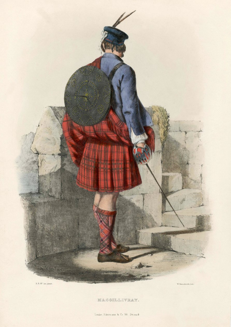 Macgillivray, de The Clans of the Scottish Highlands, pub.1845 - Robert Ronald McIan