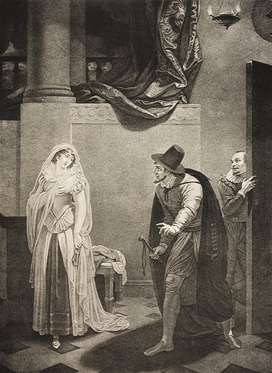 Devant la maison de Shylock, Acte II, Scène V, de 