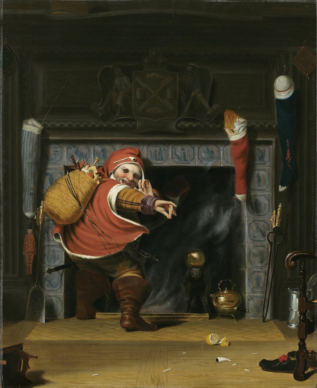 Père Noël ou Saint Nicolas, 1837 - Robert Walter Weir