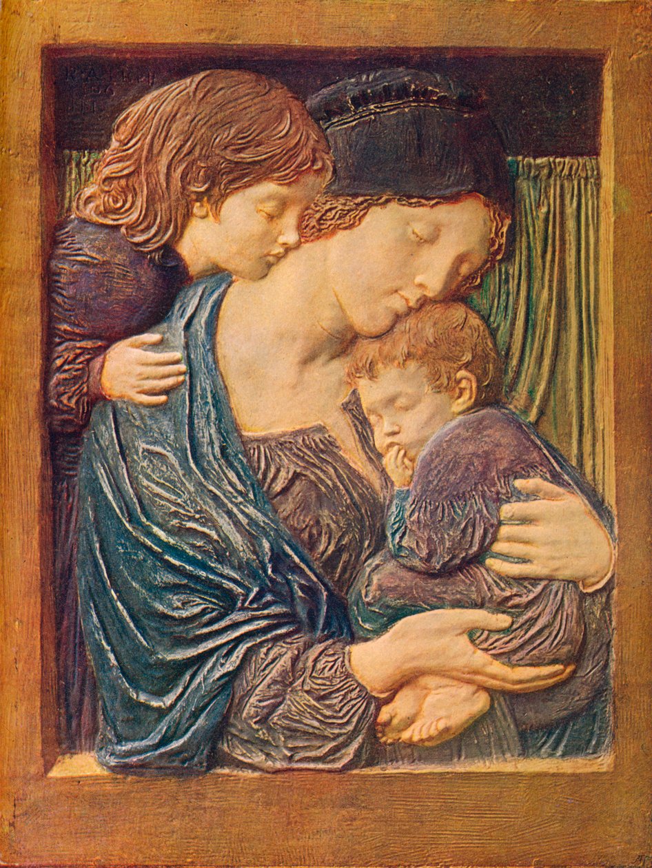 Mère et enfants, vers 1900 - Robert Anning Bell