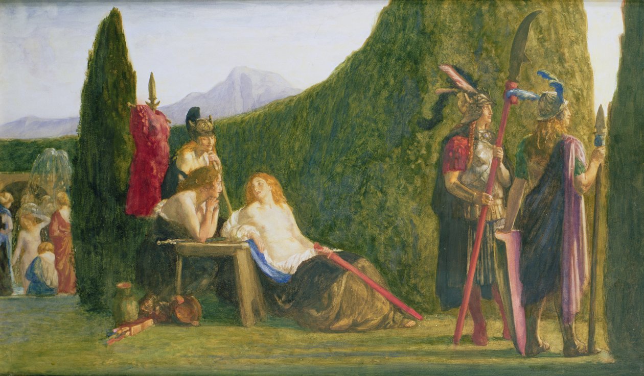 La Garde de la reine Hippolyte, 1908 - Robert Anning Bell